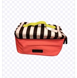 Victoria's Secret Striped Cosmetic Bag New
